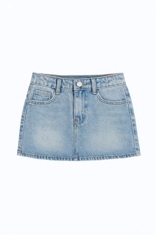 Urban Light Wash Mini Skirt
