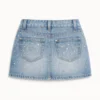 Falda mini jean glam